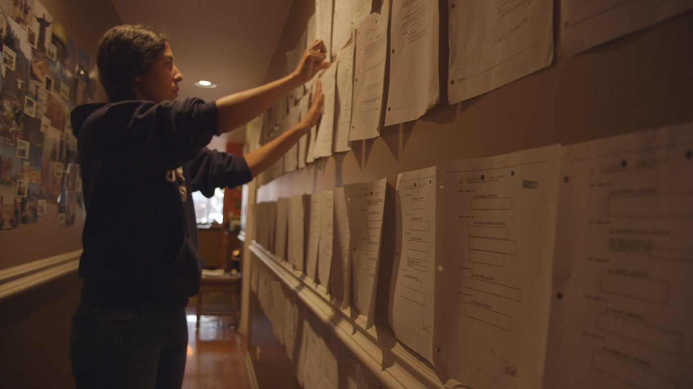 Assia Boundaoui in The Feeling of Being Watched. Image: Watched Film, LLC