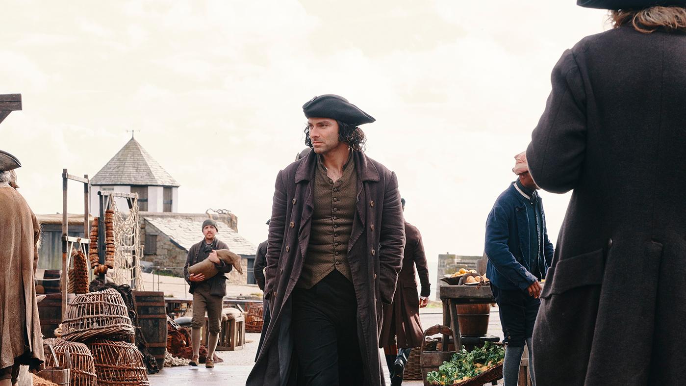 Ross in season 5 of Poldark. Photo: Mammoth Screen