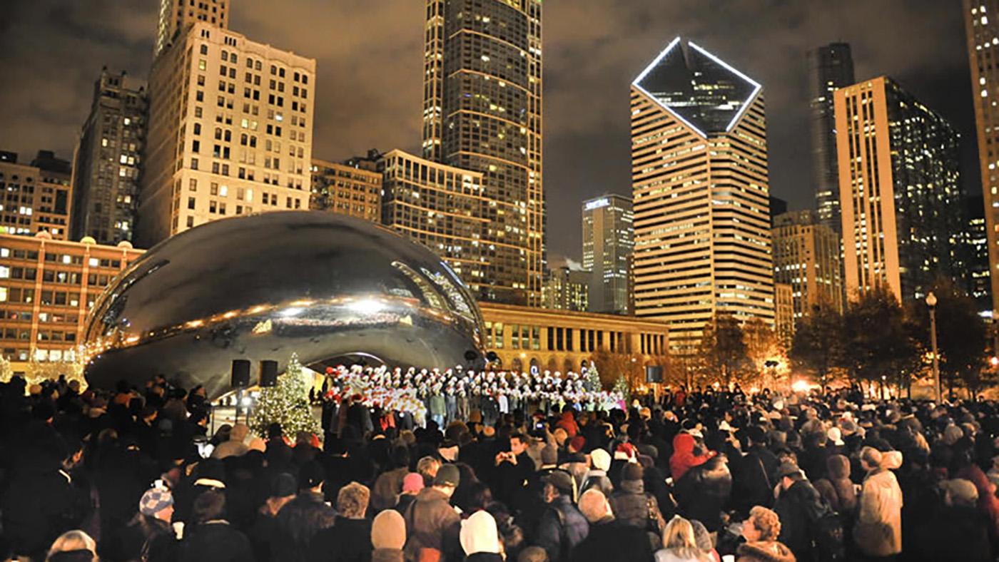 Cloud Gate Caroling