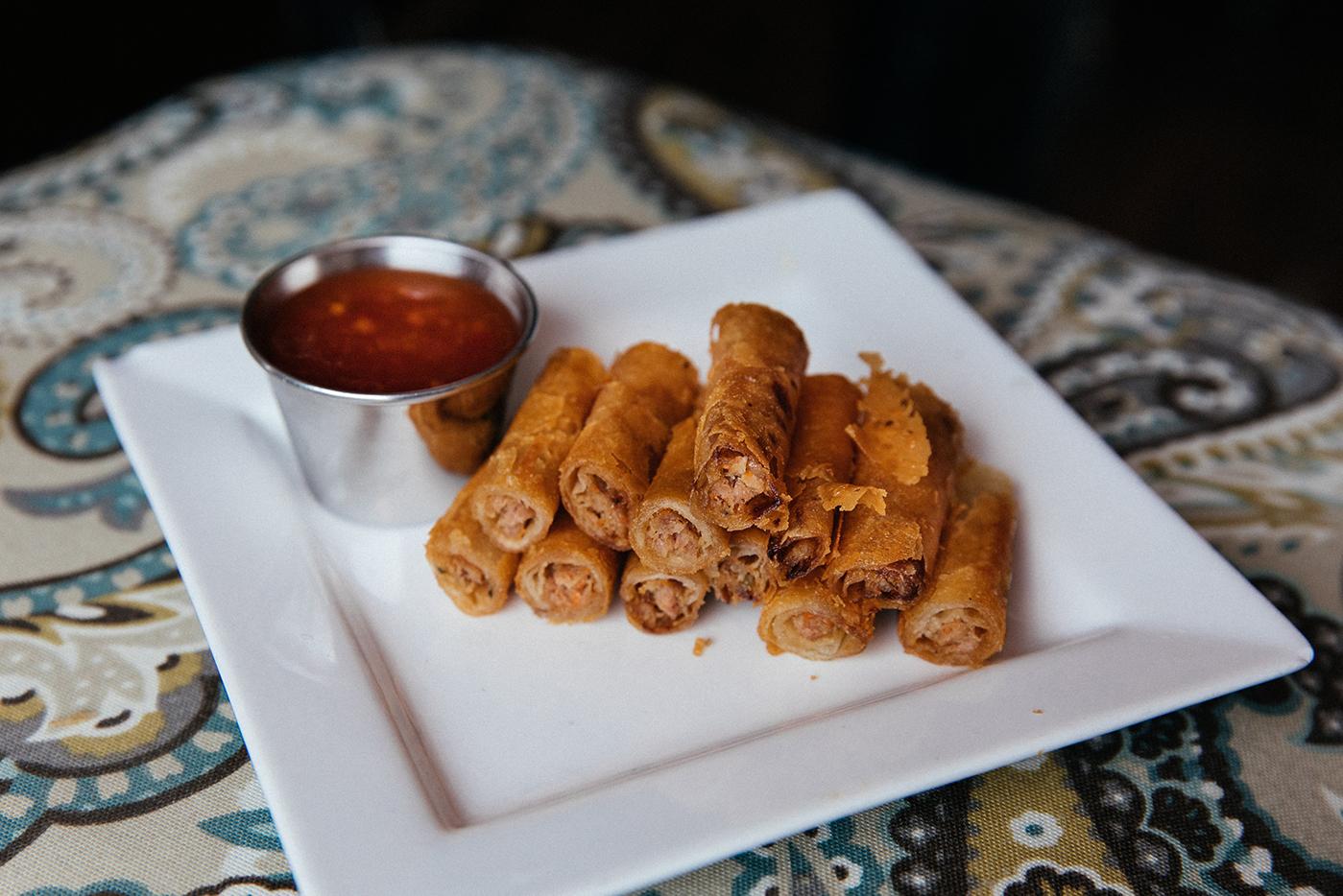 Lumpia Shanghai at Isla Pilipina. Photo: Sandy Noto for WTTW