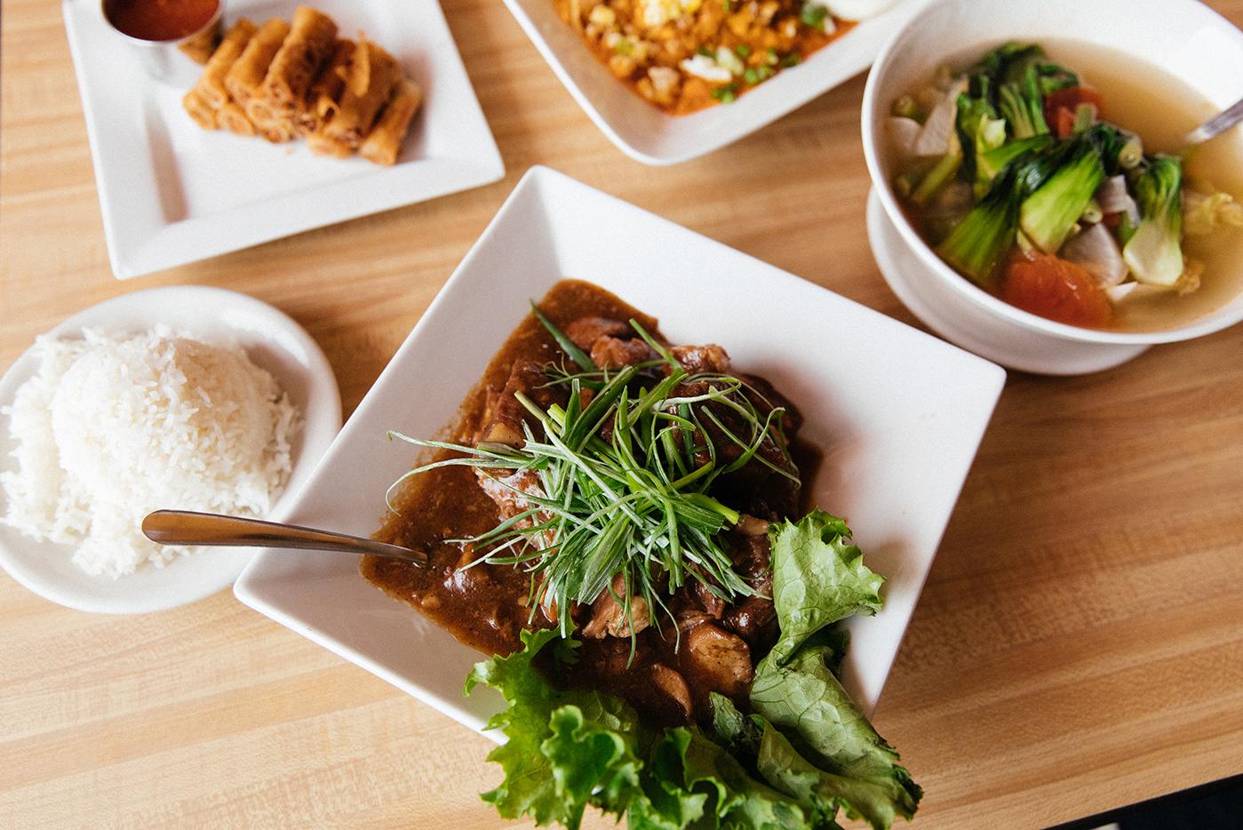 Adobo at Isla Pilipina. Photo: Sandy Noto for WTTW