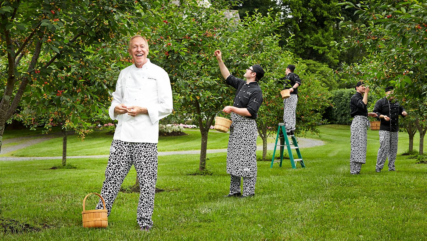 Chef Patrick O'Connell at The Inn at Little Washington. Photo: Greg Powers