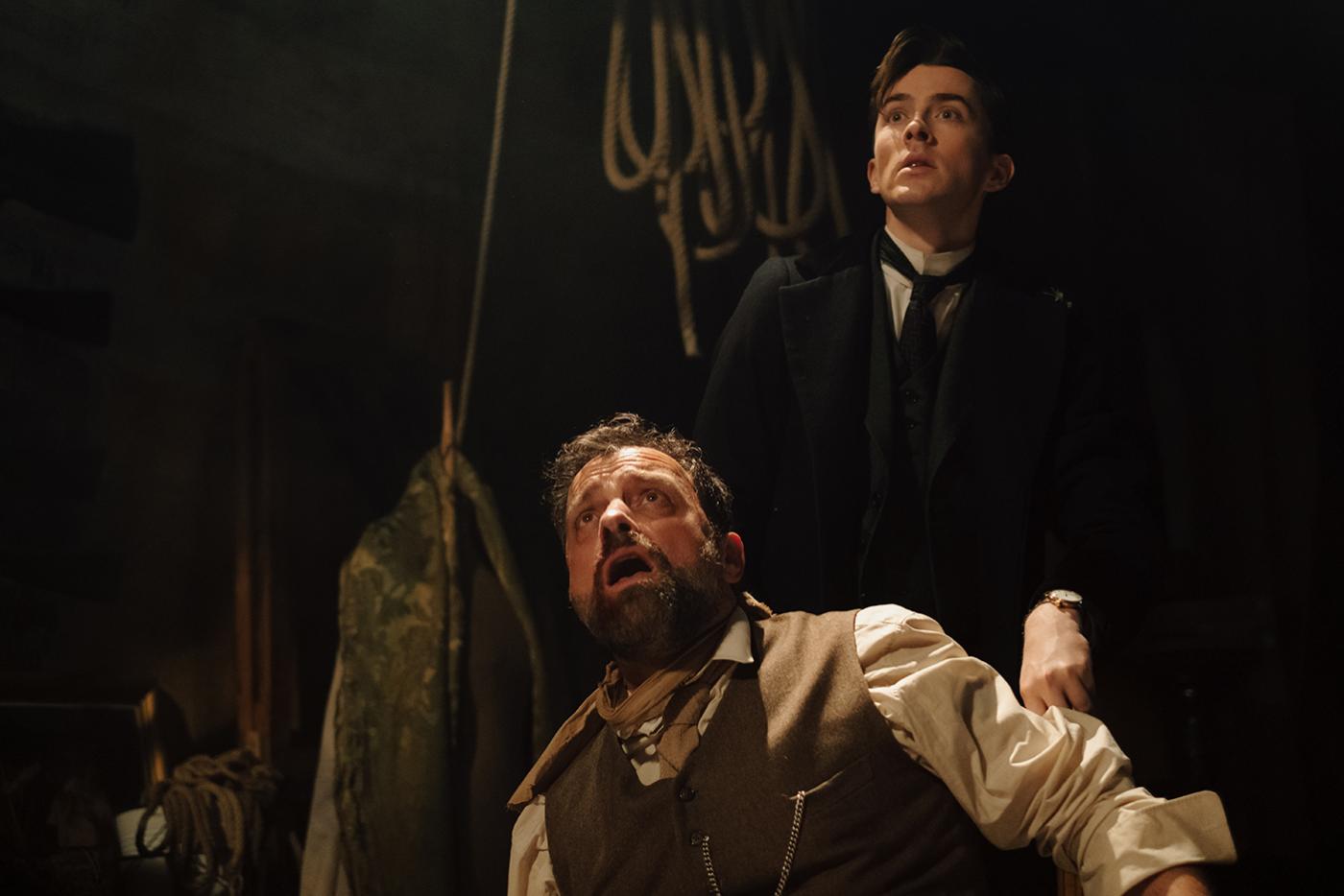 Oskar narrowly escapes death in Vienna Blood. Photo: Petro Domenigg/2019 Endor Productions/MR Film
