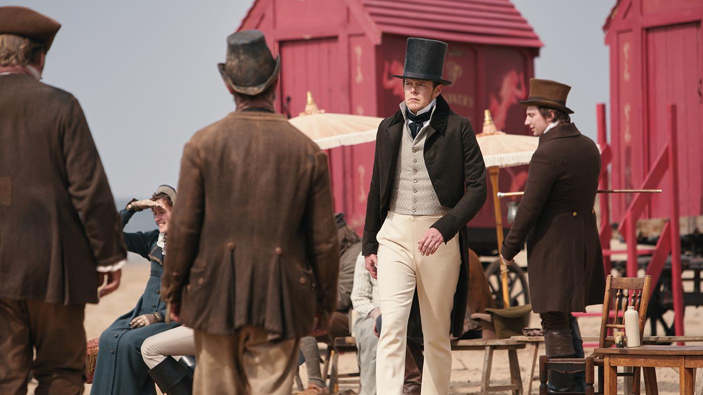 Tom Parker in Sanditon. Photo: Simon Ridgway/Red Planet Pictures /ITV 2019