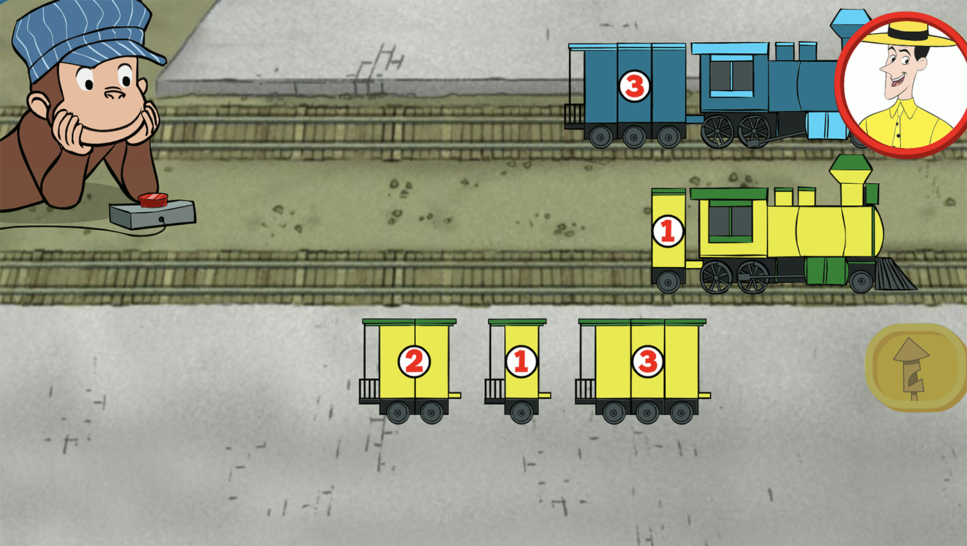 Curious George Train Station