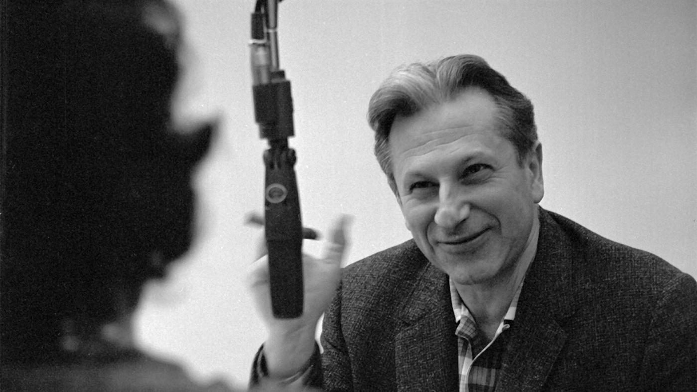 Studs Terkel. Photo: Chicago History Museum, iCHi-065438; Stephen Deutch, photographer