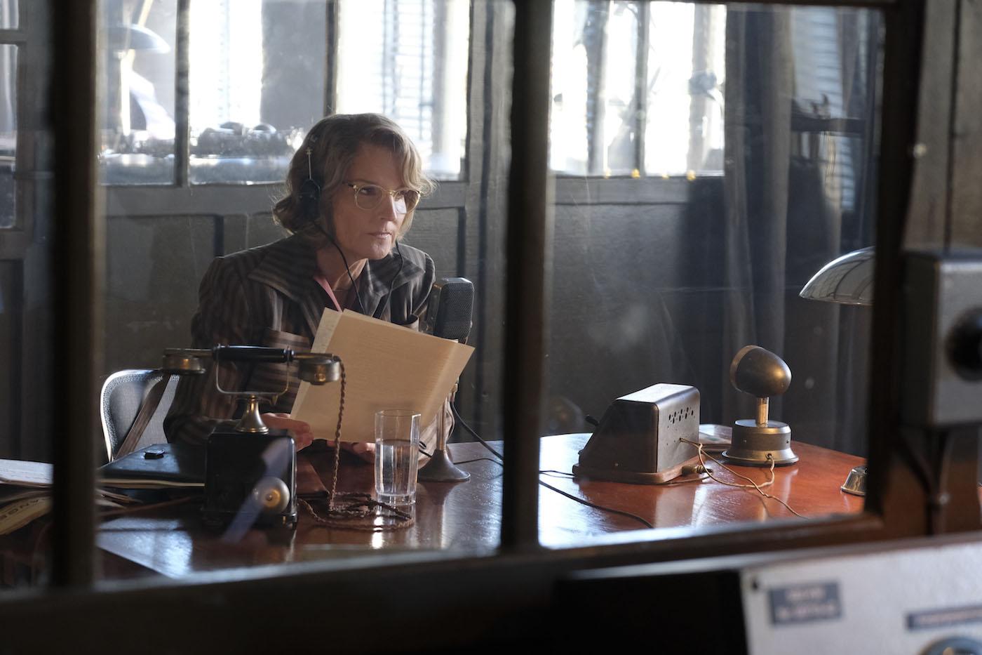 Helen Hunt as Nancy Campbell in 'World on Fire.' Photo: Dusan Martincek/Mammoth Screen 