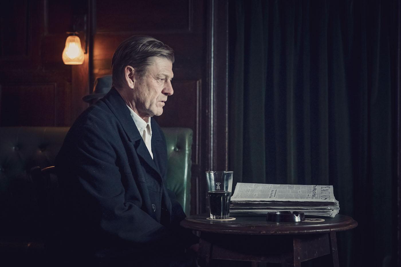 Sean Bean as Douglas Bennet in 'World on Fire.' Photo: Ben Blackall/Mammoth Screen