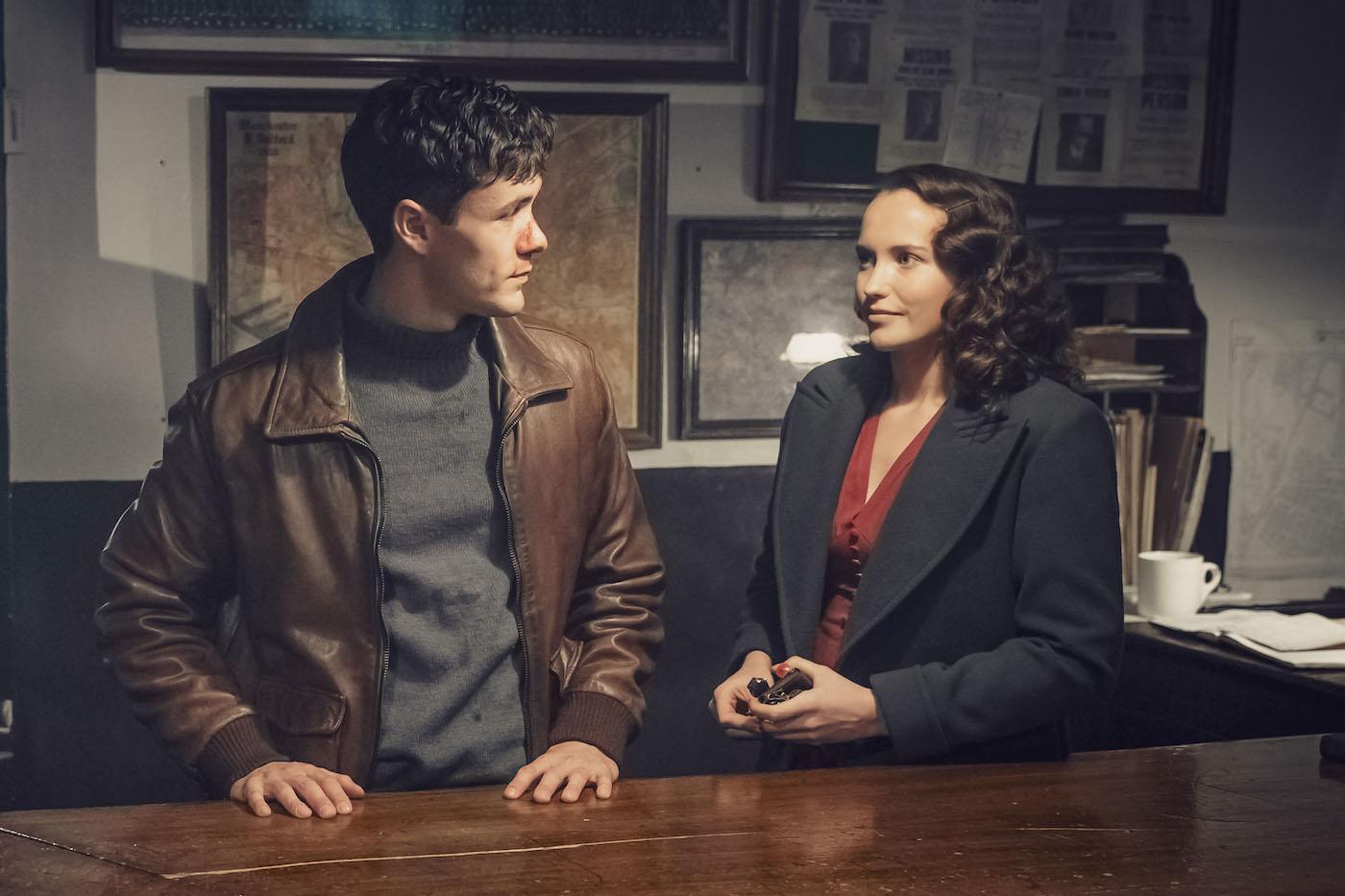 Harry and Lois in 'World on Fire.' Photo: Ben Blackall/Mammoth Screen
