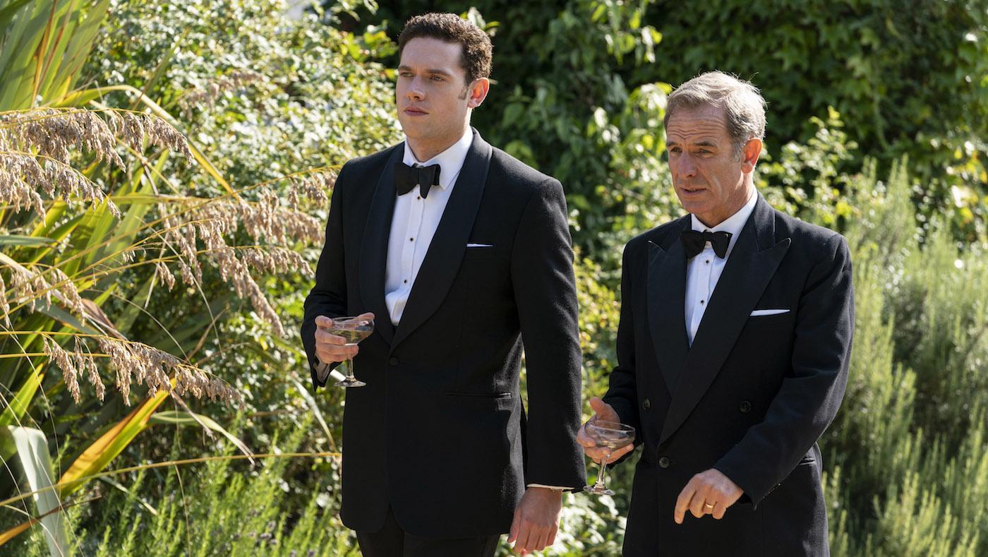 Will and Geordie in season 5 of Grantchester. Photo: Kudos/ITV/Masterpiece