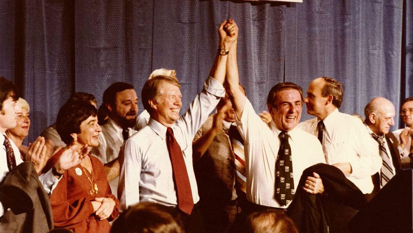 Abner and Zoe Mikva with Jimmy Carter Photo: Courtesy Mikva family