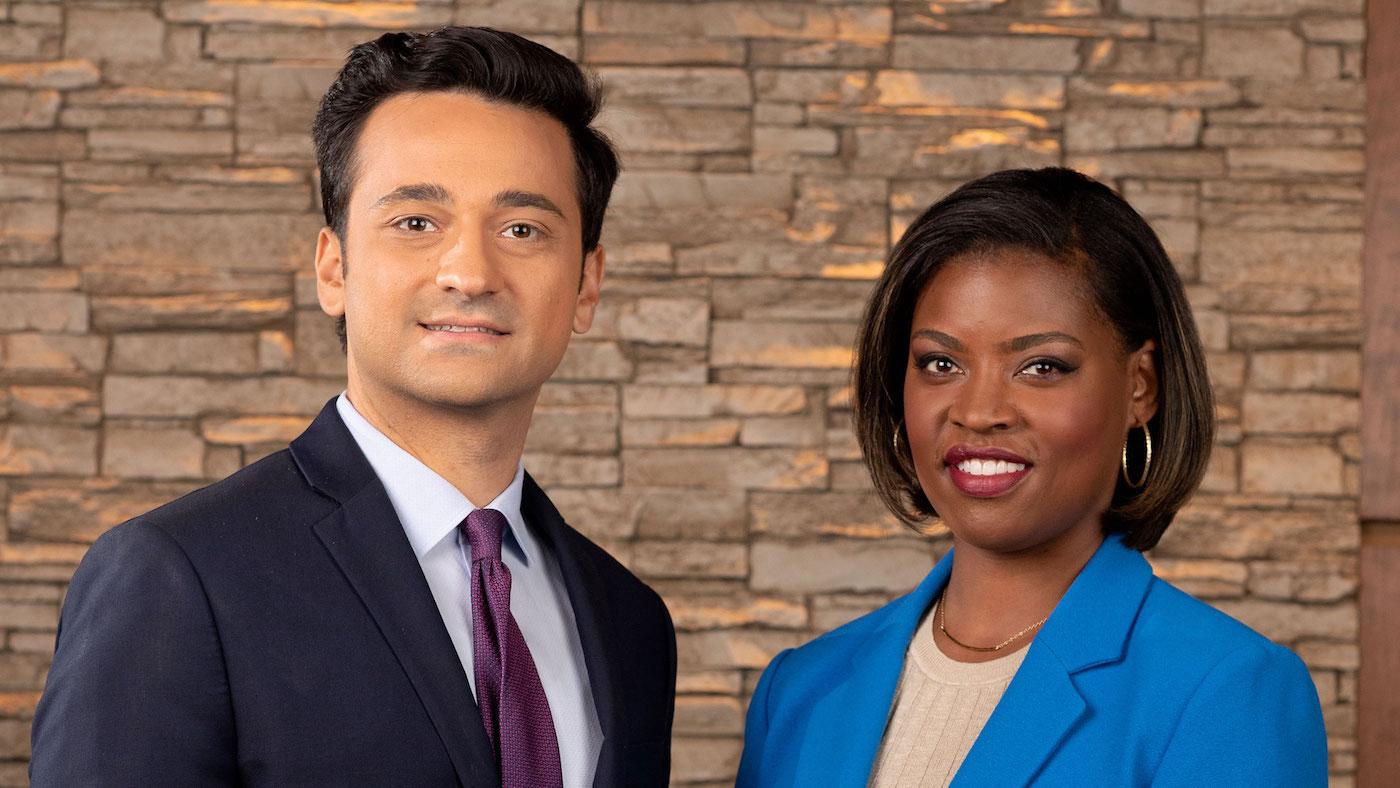 Paris Schutz and Brandis Friedman of 'Chicago Tonight' and WTTW News