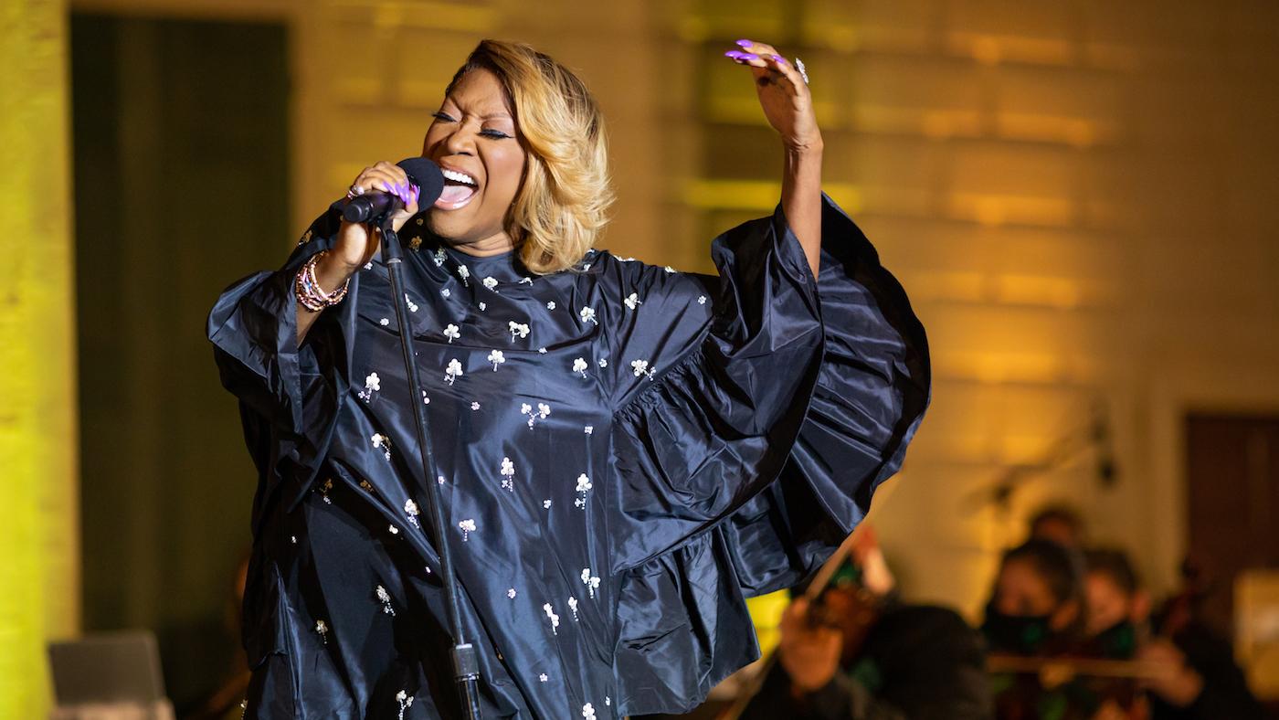 Patti LaBell in 'United in Song.' Photo: Dan Chung, Mount Vernon Ladies’ Association