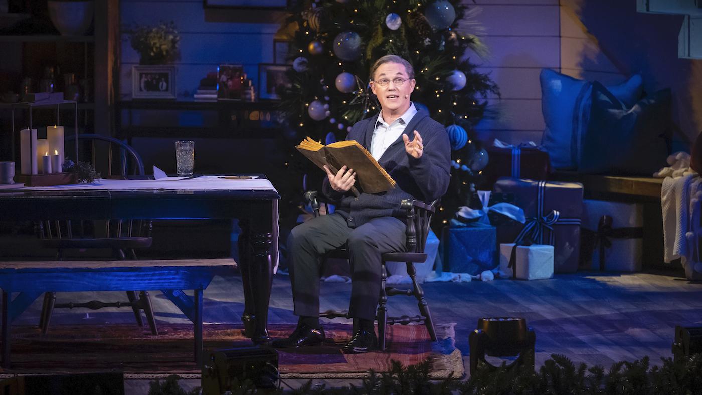Richard Thomas in Christmas with the Tabernacle Choir. Photo: Intellectual Reserve