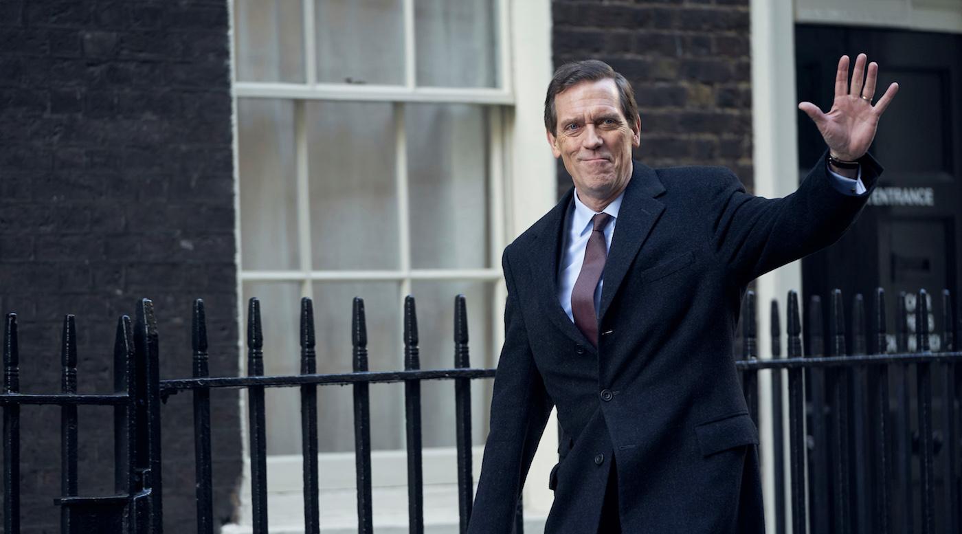 Hugh Laurie as Peter Laurence in Roadkill. Photo: The Forge
