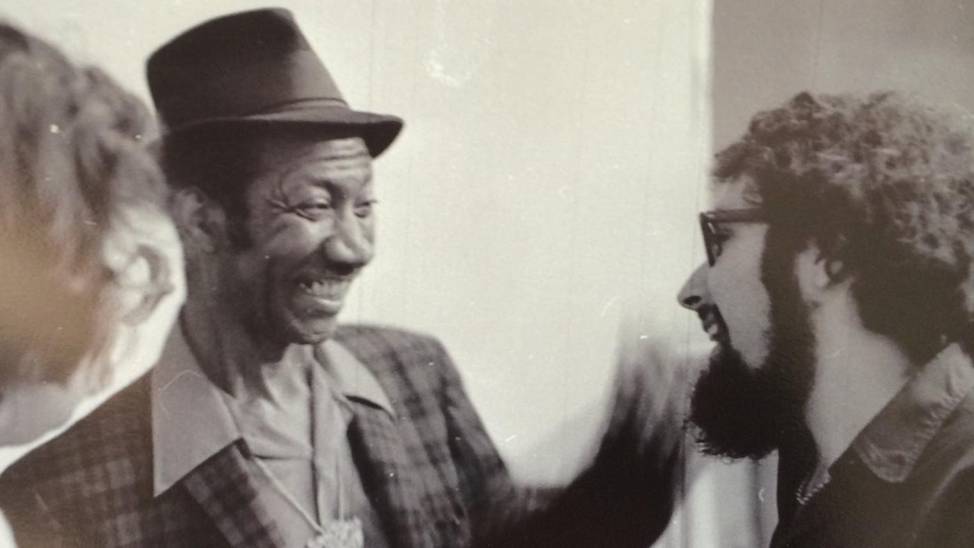 Hound Dog Taylor and Bruce Iglauer. Photo: Alligator Records/Nicole Fanelli