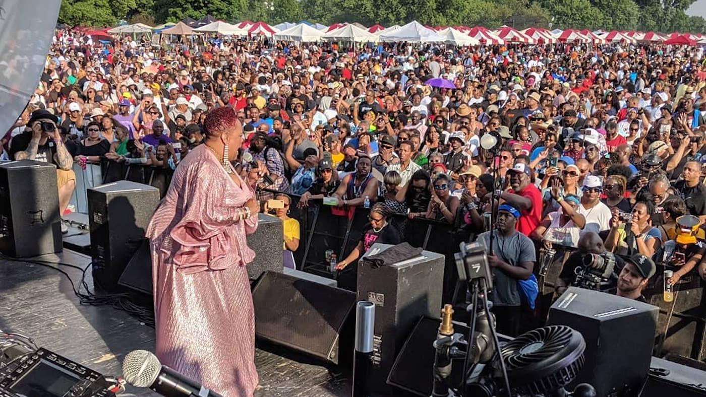 Lady Alma at The Chosen Few Picnic and Festival