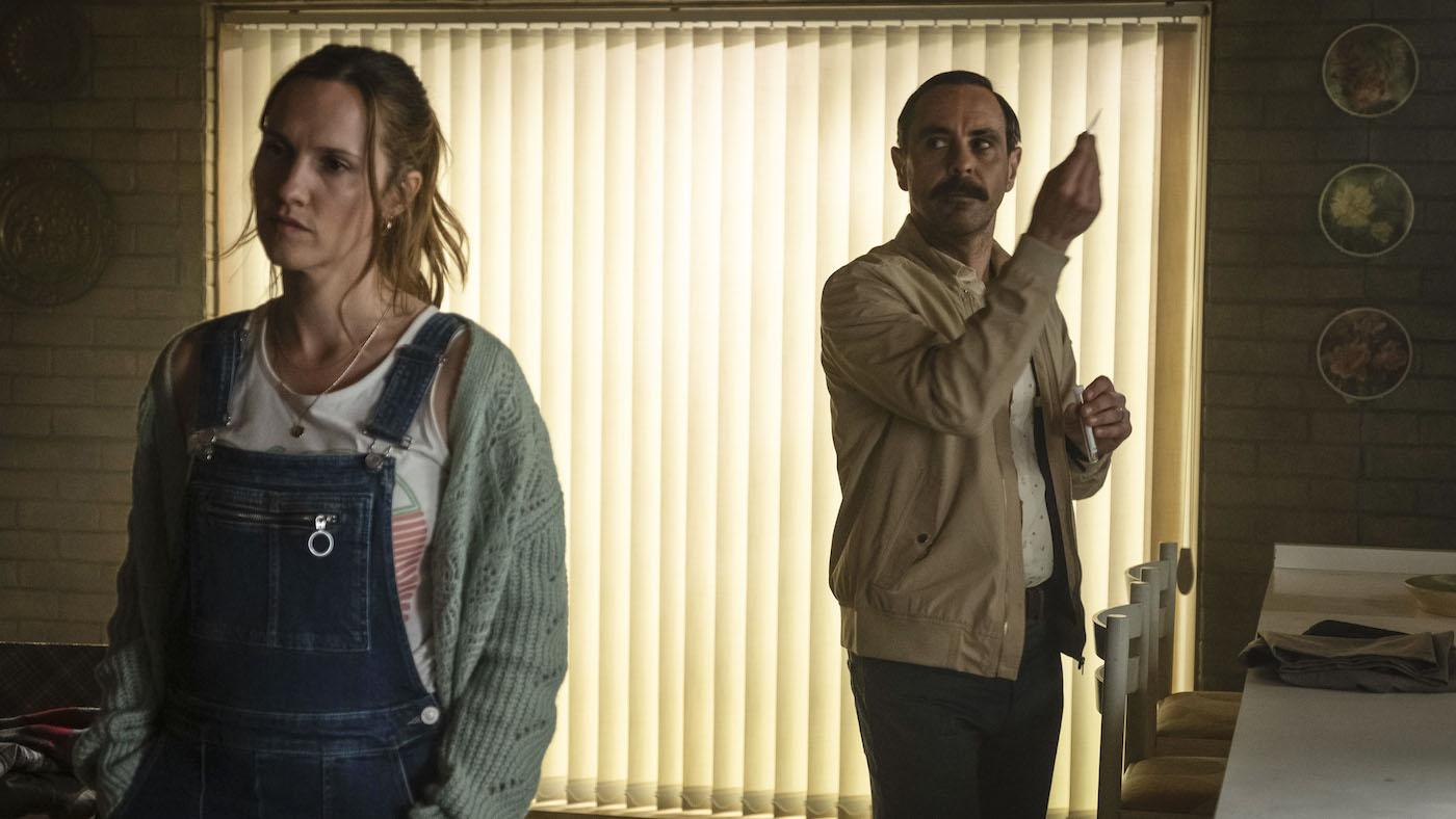 Ruth Bradley as Angie and Emun Elliott as Kenny in 'Guilt.' Photo: Courtesy Expectation/Happy Tramp North