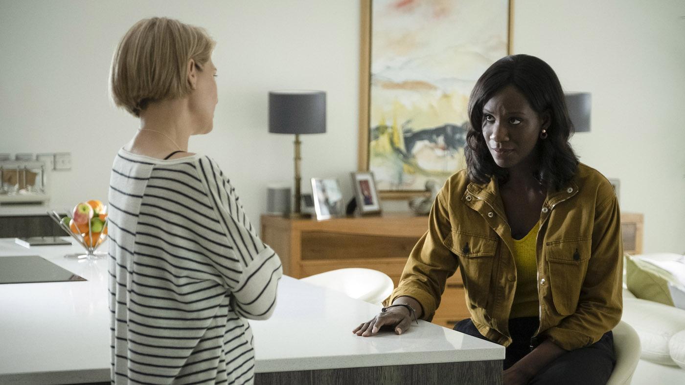 Claire and Tina in 'Guilt.' Photo: Expectation/Happy Tramp North