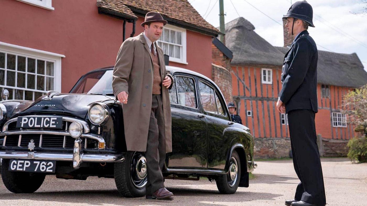 Daniel Mays as Inspector Raymond Chubb in 'Magpie Murders.' Photo: Nick Wall