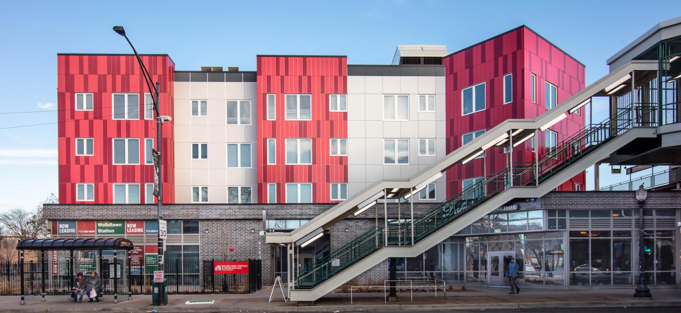 Woodlawn Station at 6253 S. Cottage Grove Avenue. Photo: Lee Bey