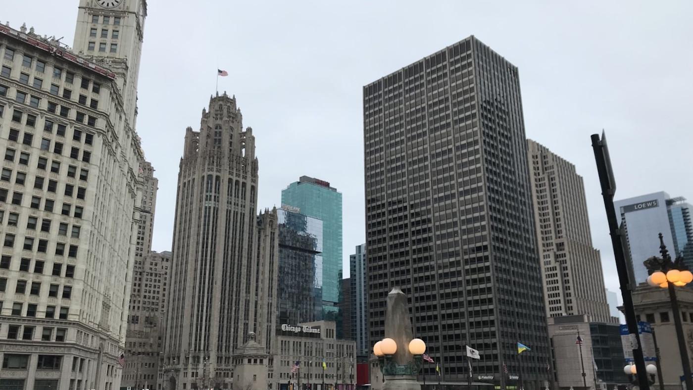 The Equitable Building in Chicago. Photo: WTTW