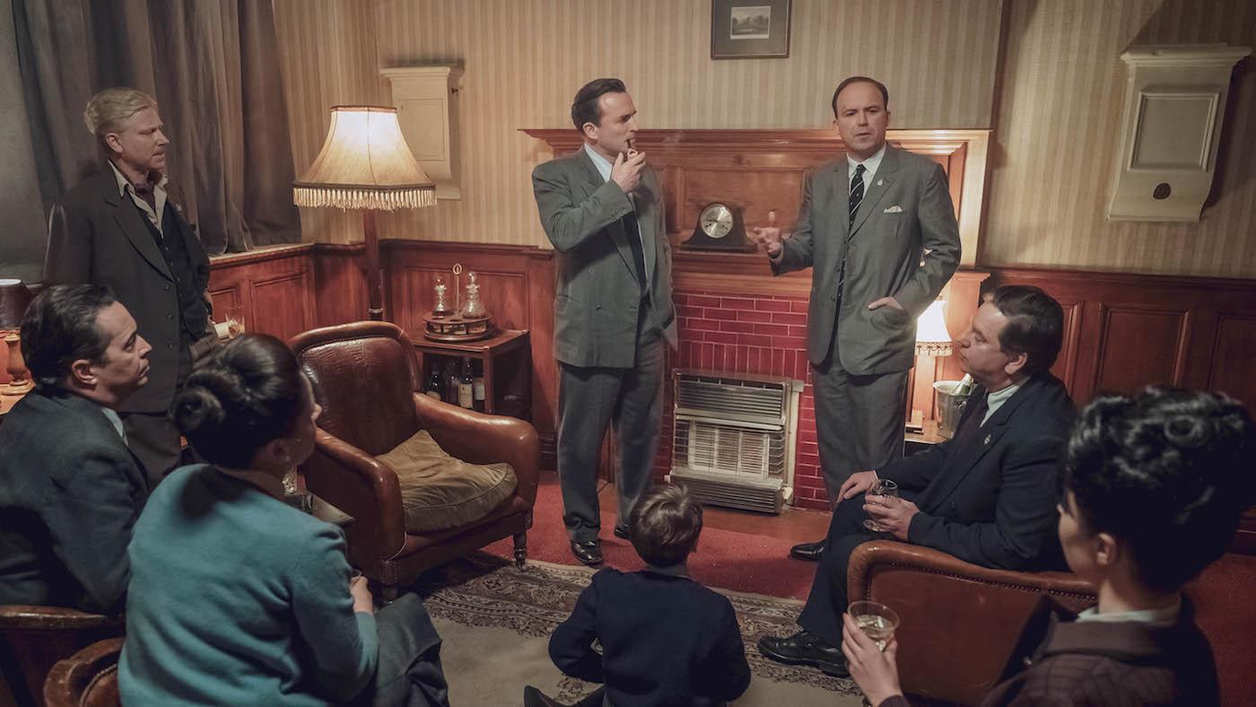 George Lincoln Rockwell and Colin Jordan in Ridley Road. Photo: Red Production Company and Masterpiece