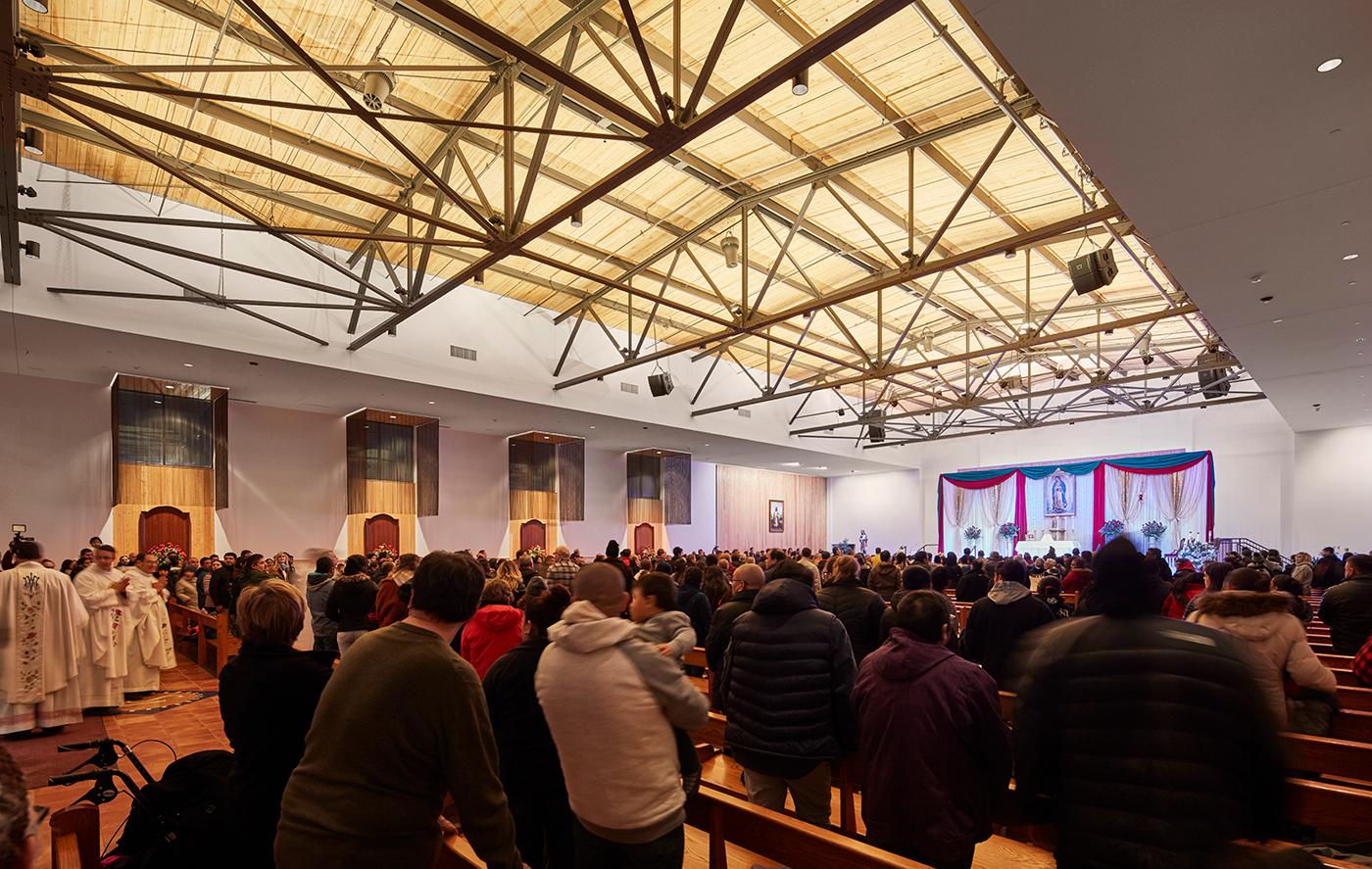 The interior of the Chapel of St. Joseph at the Shrine of Our Lady of Guadalupe Church in Des Plaines