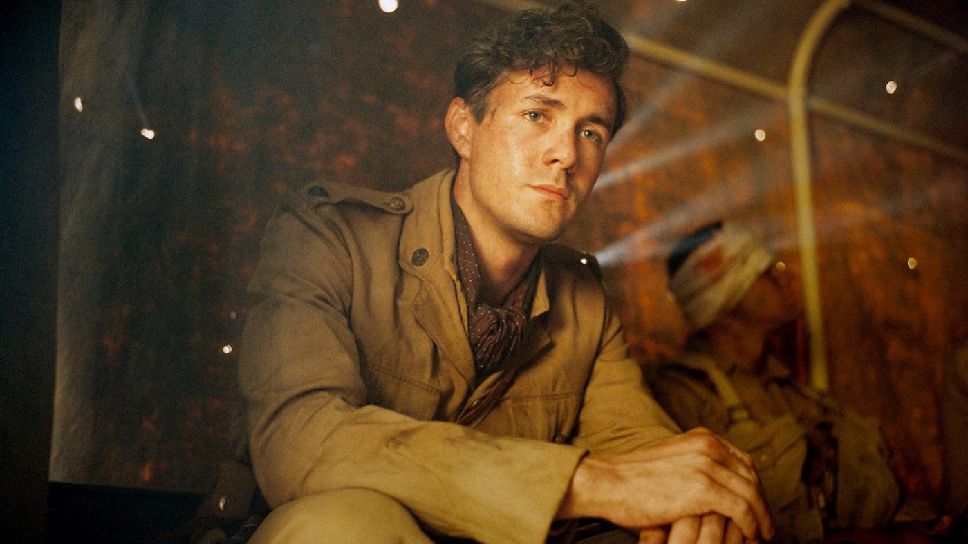 Jonah Hauer-King as Harry in season 2 of World on Fire