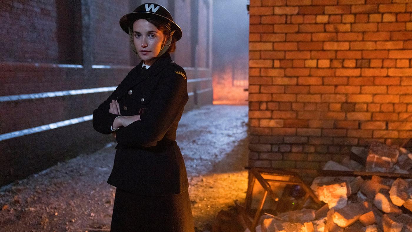Julia Brown as Lois in season 2 of World on Fire