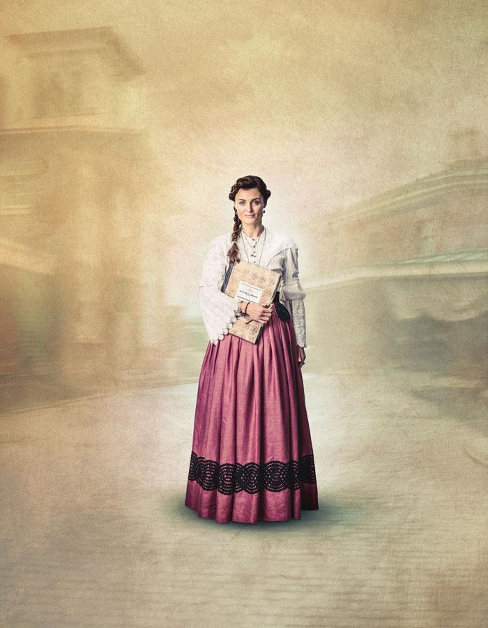 Lyne Renée as Lisette Beaufort. (PBS)