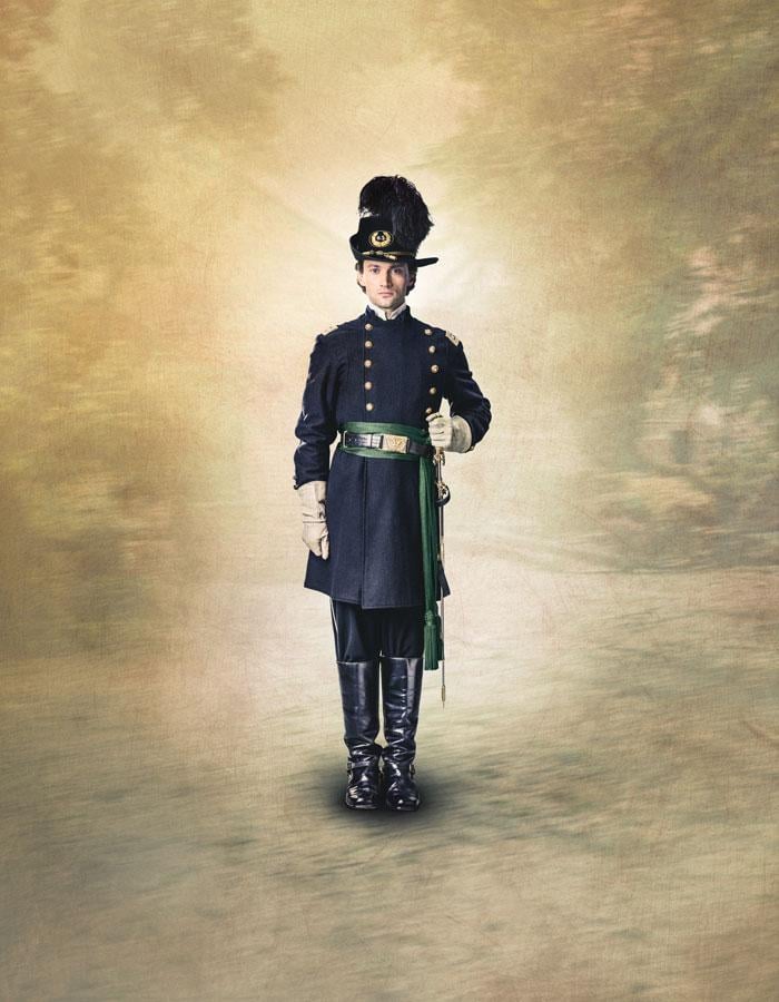 Bryce Pinkham as Major Clayton McBurney III. (PBS)