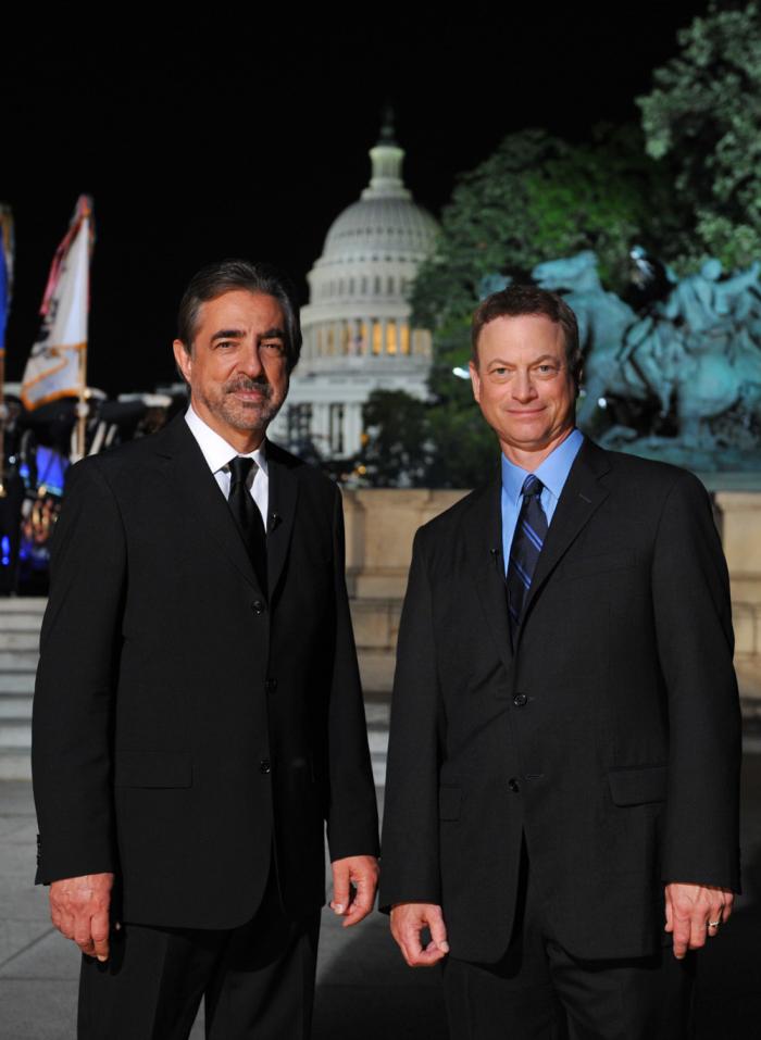 Joe Mantegna and Gary Sinise
