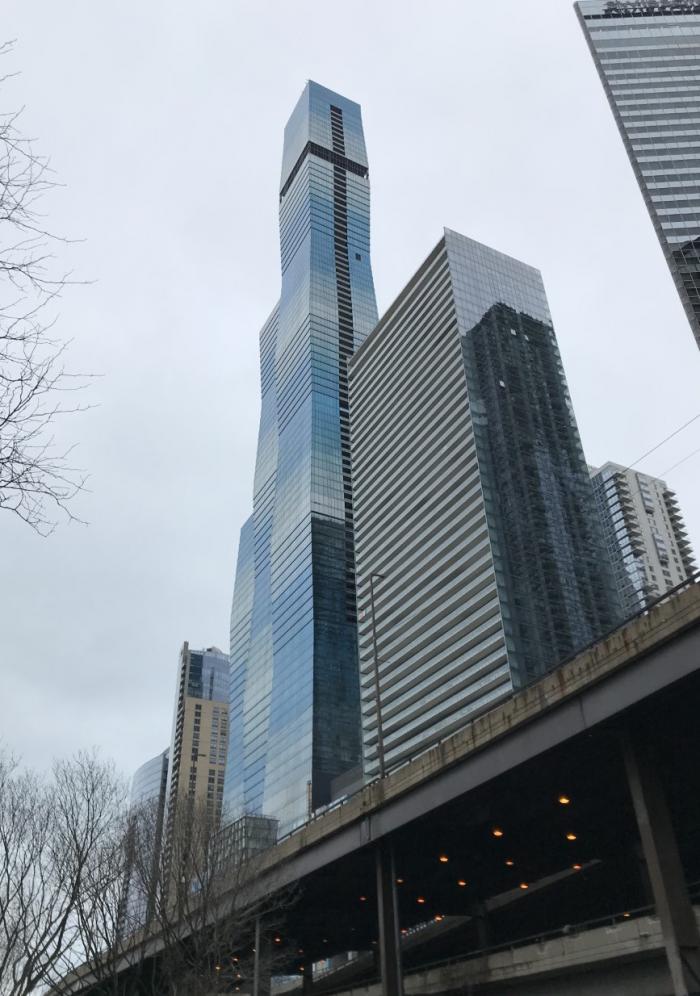 The St. Regis Tower in Chicago. Photo: WTTW