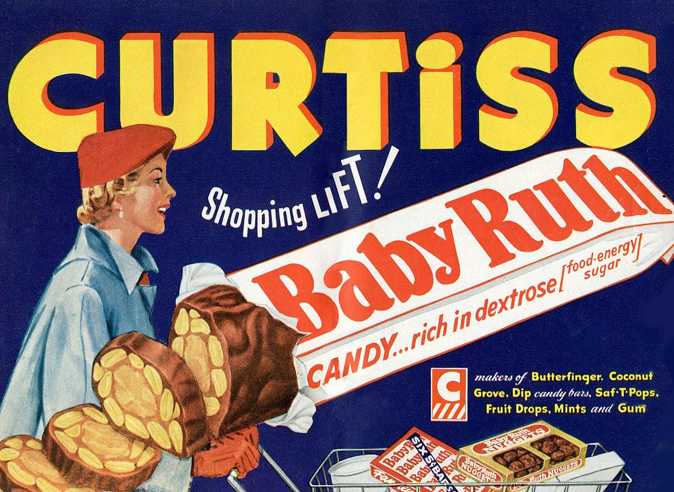 Baby Ruth advertisement Baby Ruth advertisement