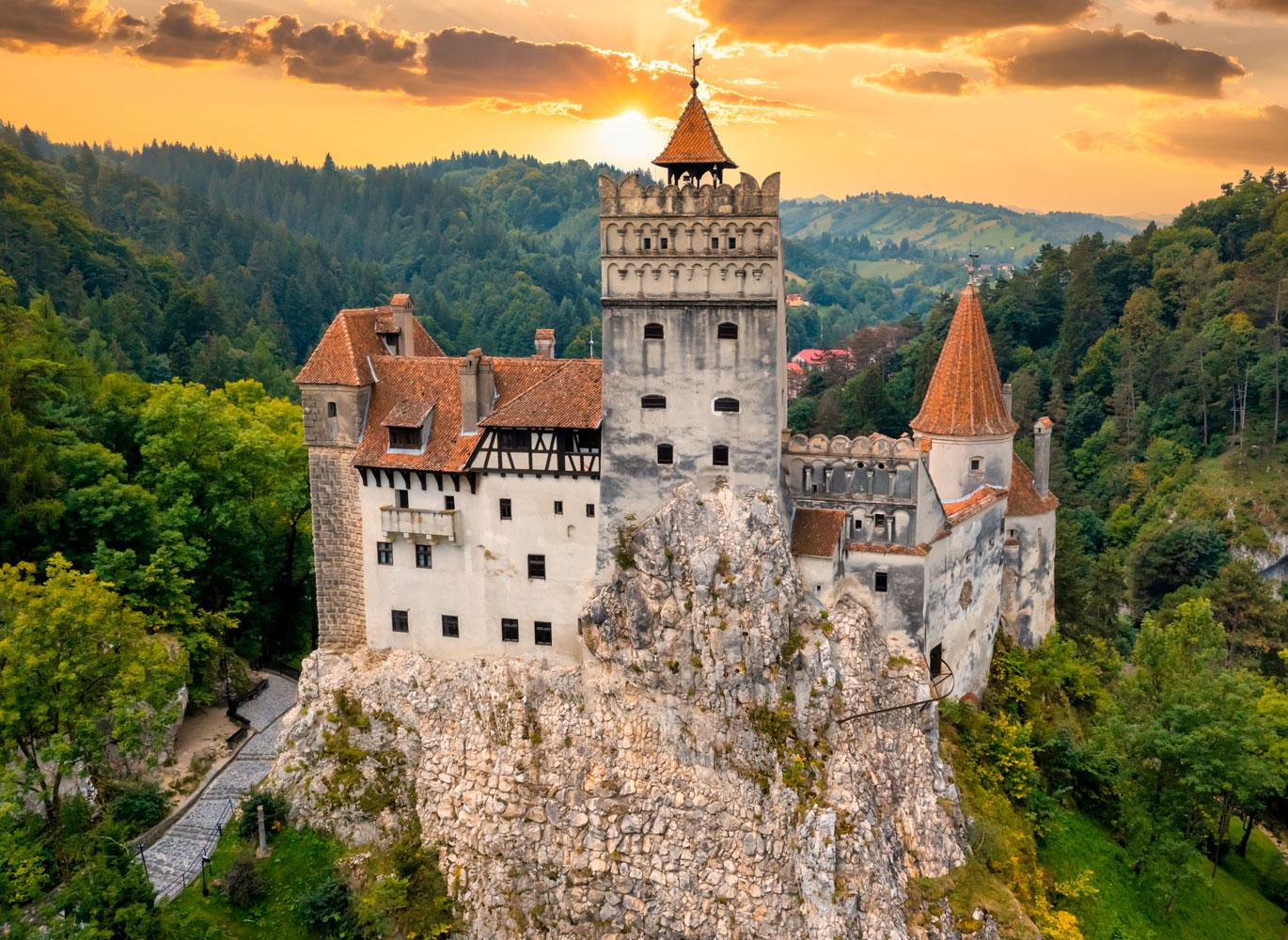Bran Castle is often called the lair of Vlad Dracul (Vlad the Impaler), a 15th Century warlord widely regarded as the inspiration for Dracula. However, Vlad barely visited the castle, if at all. Transylvania, Romania. Bran Castle is often called the lair of Vlad Dracul (Vlad the Impaler), a 15th Century warlord widely regarded as the inspiration for Dracula. However, Vlad barely visited the castle, if at all. Transylvania, Romania.