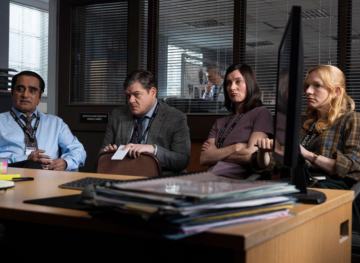 DI Sunny Khan (Sanjeev Bhaskar), DS Murray Boulting (Jordan Long), DC Karen Willetts (Pippa Nixon), DS Fran Lingley (Carolina Main) DI Sunny Khan (Sanjeev Bhaskar), DS Murray Boulting (Jordan Long), DC Karen Willetts (Pippa Nixon), DS Fran Lingley (Carolina Main)