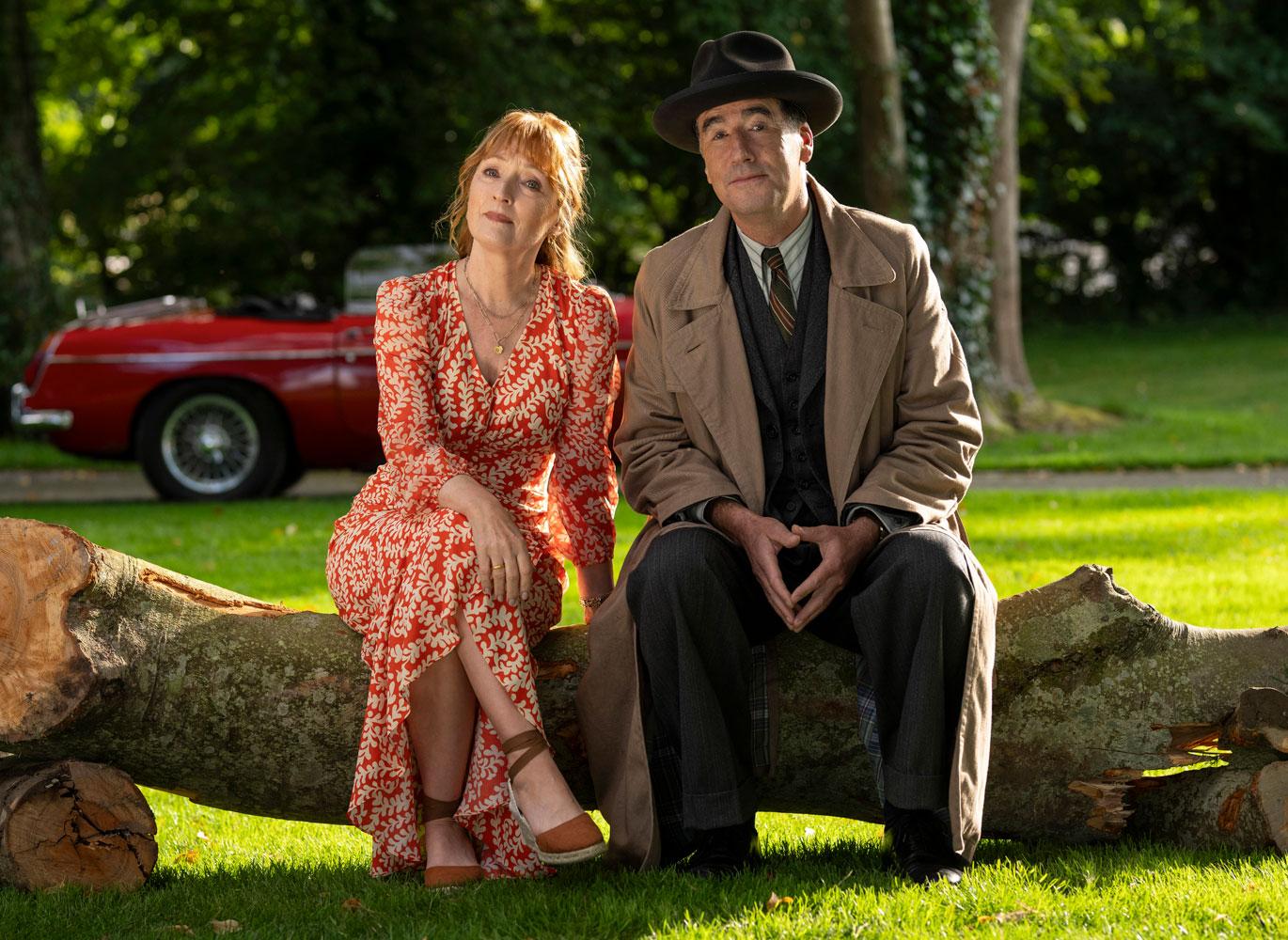 Lesley Manville as Susan Ryeland and Tim McMullan as Atticus Pund