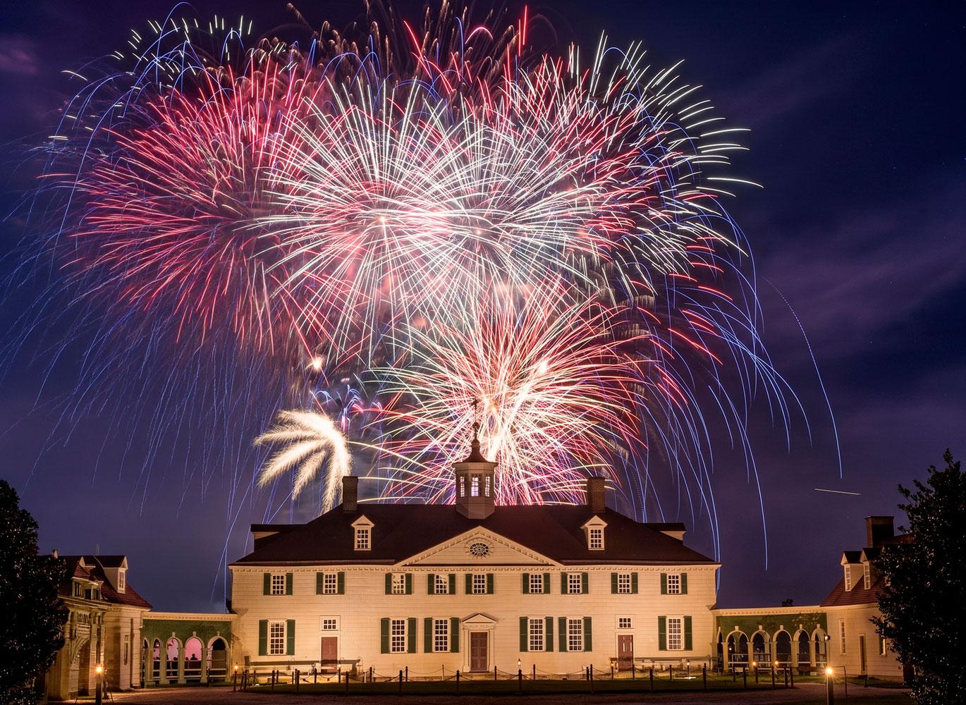 George Washington's Mount Vernon Fireworks