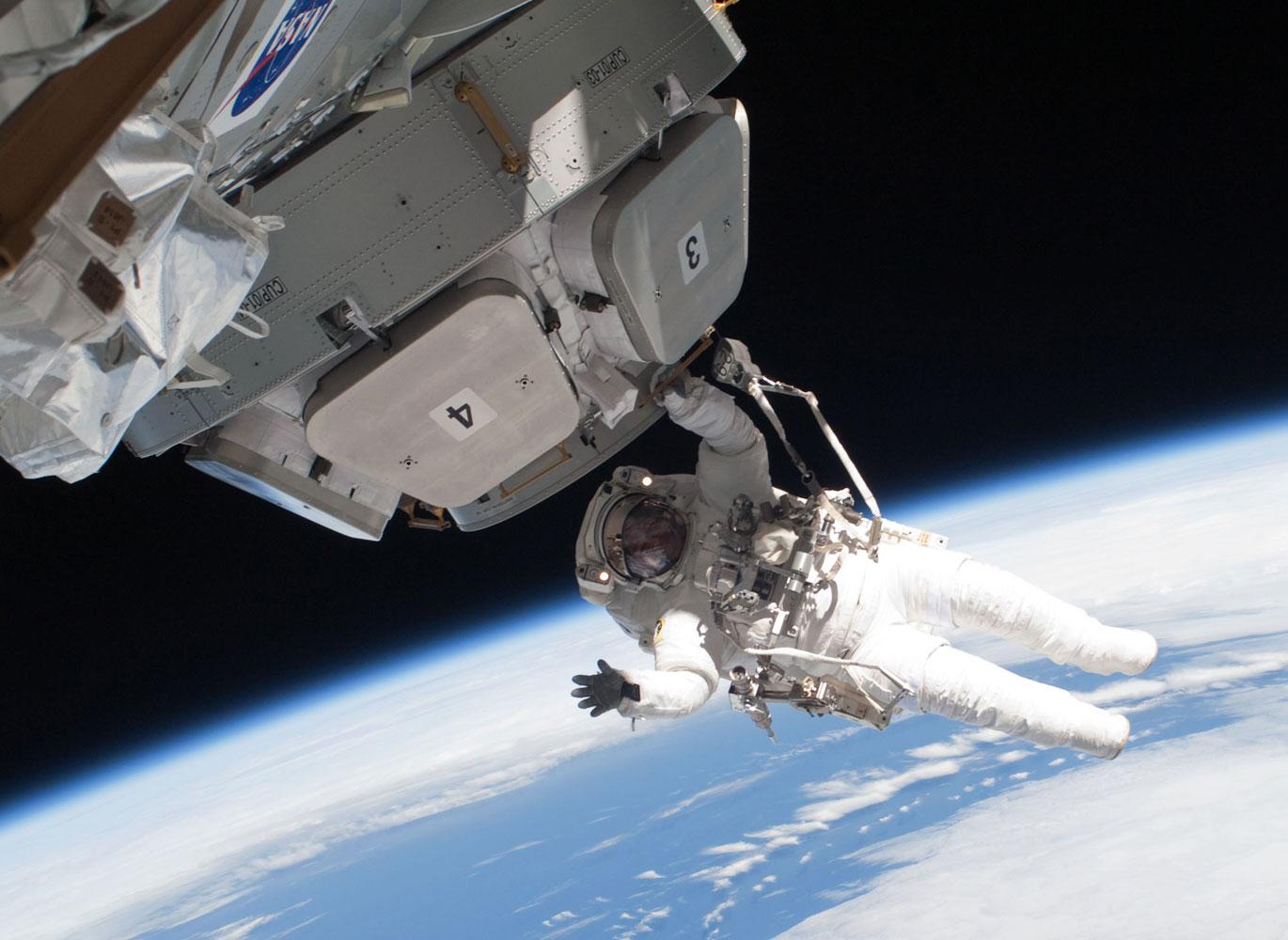 Astronaut in space