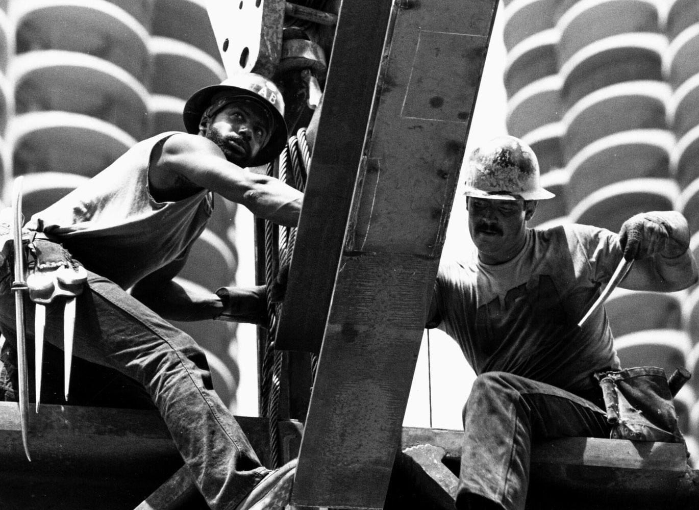 Construction workers 