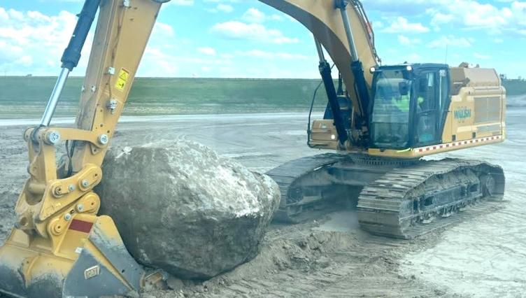 Rock Star: Meet the Guy Who Excavated O’Hare’s 50-Ton Boulder, and Yes, He Has Thoughts About the Name