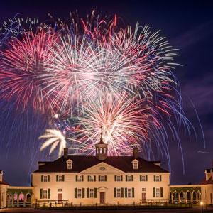 George Washington's Mount Vernon Fireworks