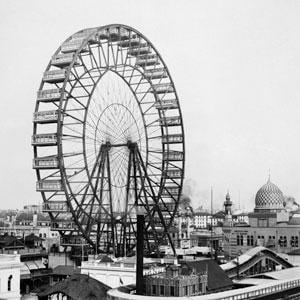 Ferris Wheel and surrounds: The World's Fair of 1893