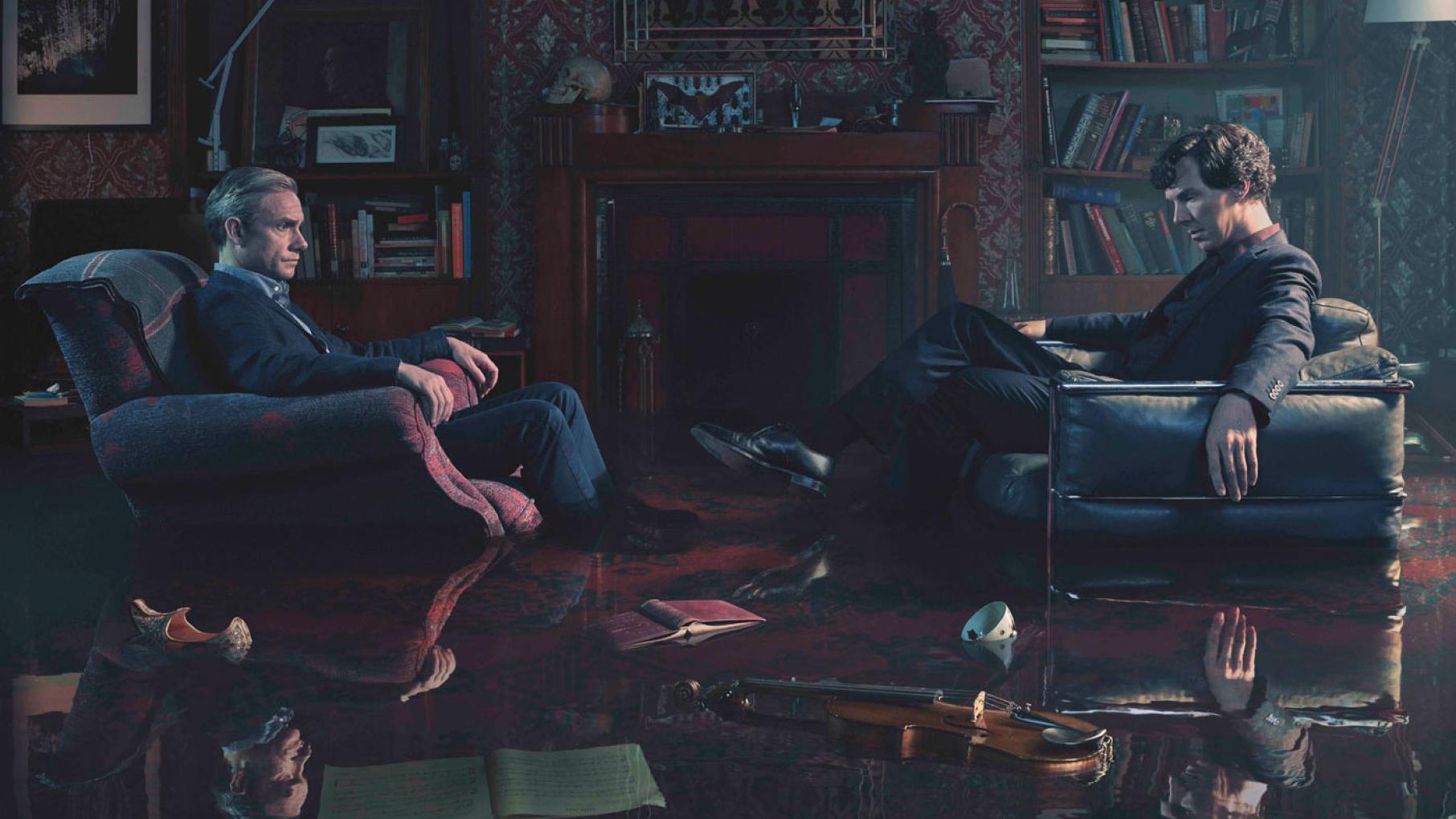 The finale of Sherlock approaches; it's not a game anymore. (Todd Antony/Hartswood Films & MASTERPIECE) The finale of Sherlock approaches; it's not a game anymore. (Todd Antony/Hartswood Films & MASTERPIECE)