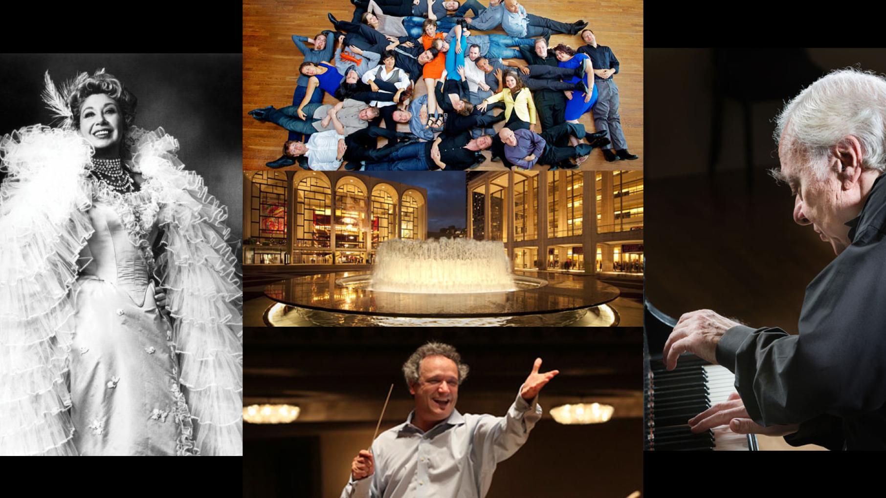 Beverly Sills, the International Contemporary Ensemble, Richard Goode, and Louis Langrée in a 50 Years of Mostly Mozart broadcast Live from Lincoln Center.