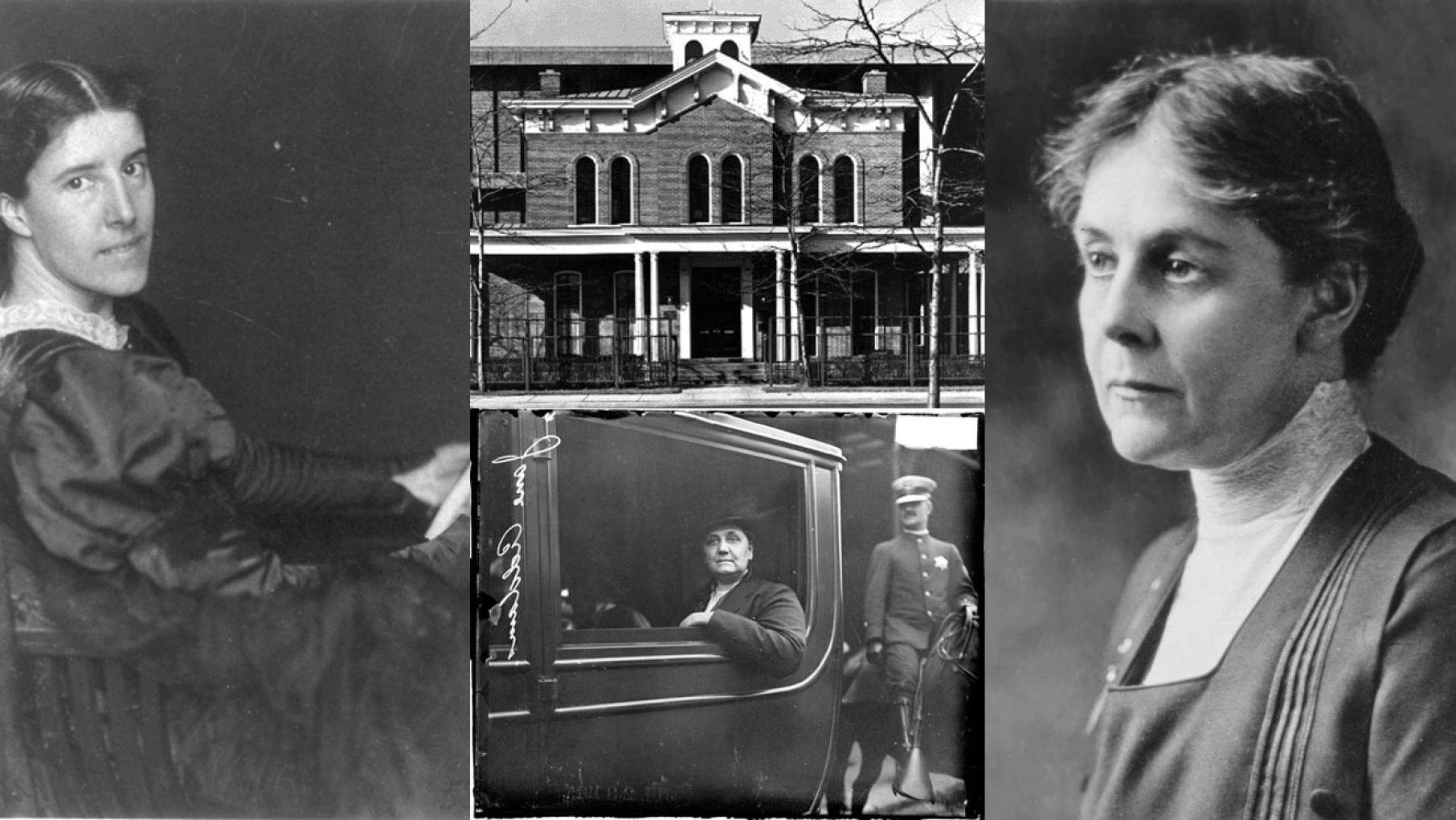 Charlotte Perkins Gilman, Hull House, Alice Hamilton, Jane Addams.