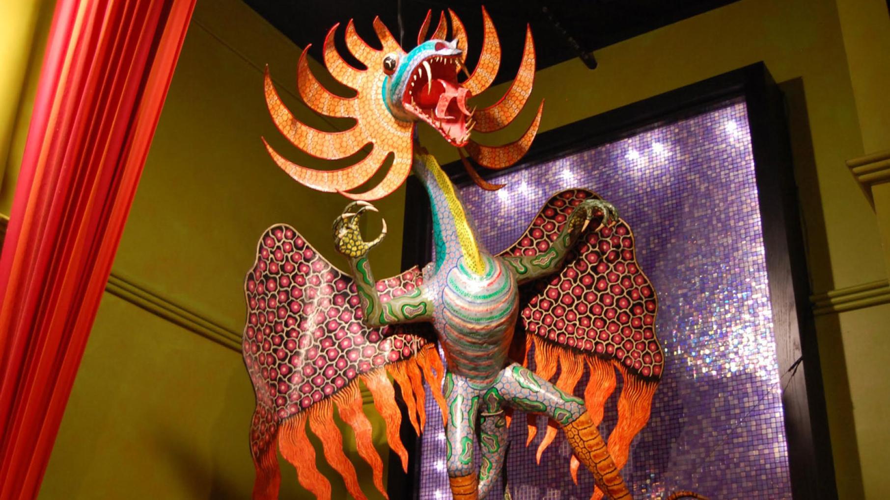 Mexican folk art in Frontera Grill. (Caitrin Hughes)