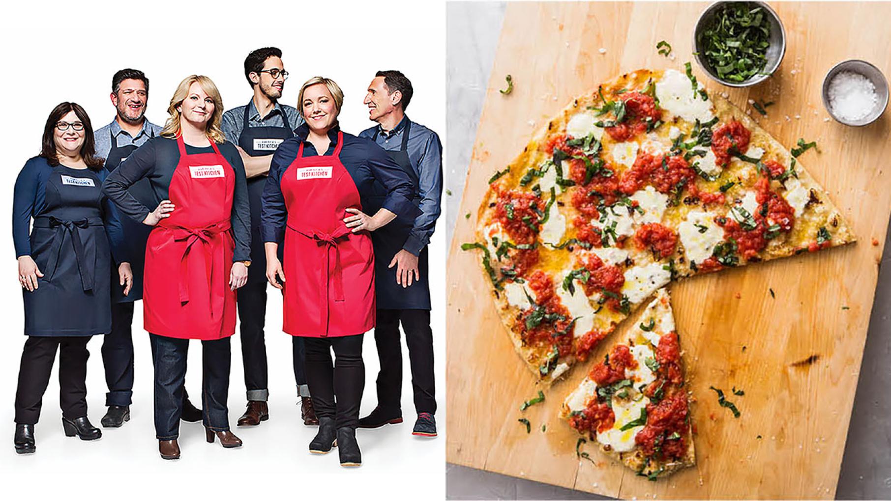America's Test Kitchen's Grilled Pizza. (Joe Keller)