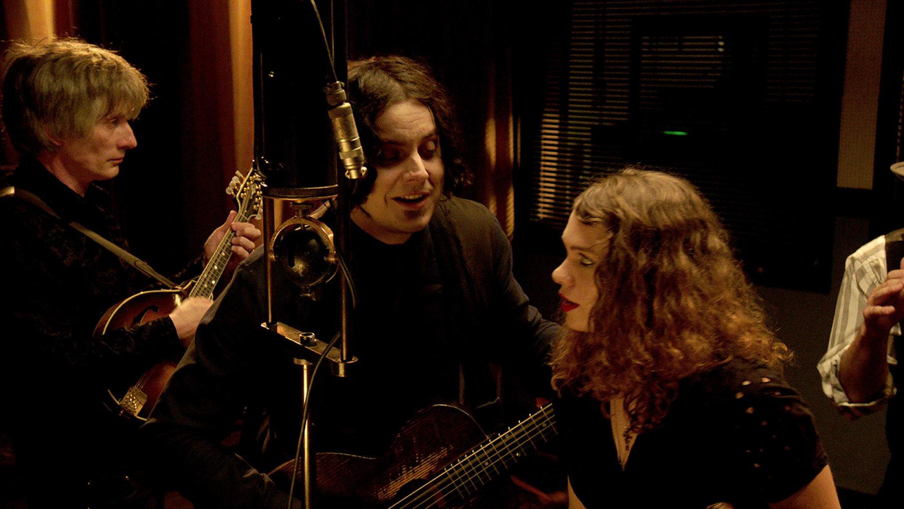 Jack White recording in 'The American Epic Sessions.' Photo: ©2017 Lo-Max Records Ltd.